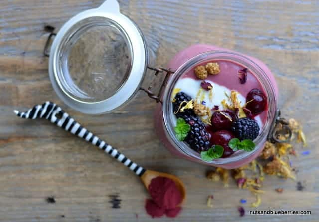 Cherry Red Beet Porridge nab