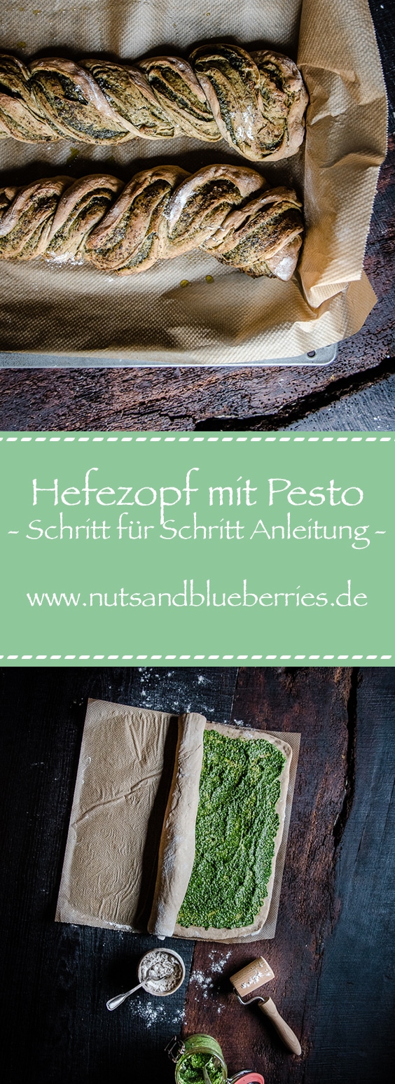 Hefezopf mit Pesto Anleitung Food Fotografie