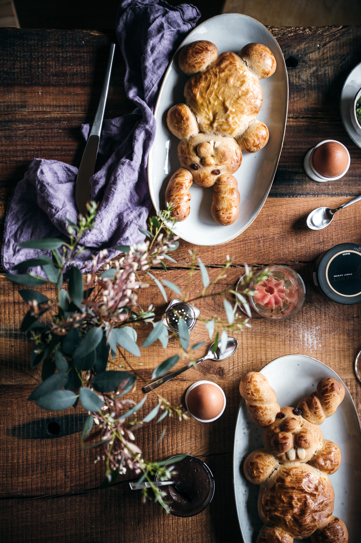 Osterhasen backen