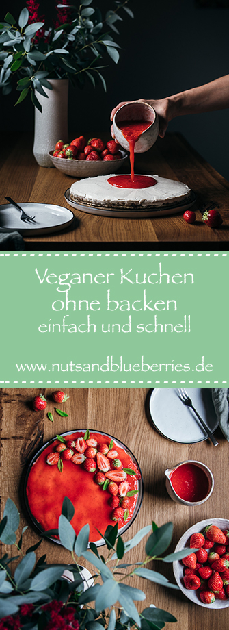 Veganer Kuchen ohne backen